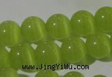 CCT1346 15 inches 6mm round cats eye beads wholesale