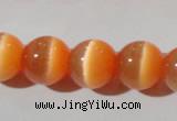 CCT1382 15 inches 7mm round cats eye beads wholesale