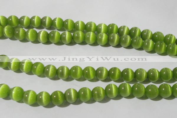 CCT1391 15 inches 7mm round cats eye beads wholesale