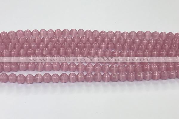 CCT1405 15 inches 4mm, 6mm round cats eye beads