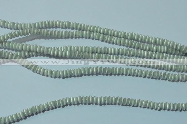 CCT202 15 inches 2*4mm rondelle cats eye beads wholesale