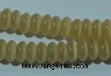 CCT235 15 inches 3*6mm rondelle cats eye beads wholesale