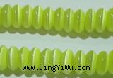 CCT262 15 inches 3*7mm rondelle cats eye beads wholesale