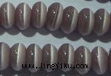 CCT273 15 inches 5*8mm rondelle cats eye beads wholesale
