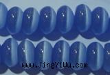 CCT287 15 inches 5*8mm rondelle cats eye beads wholesale