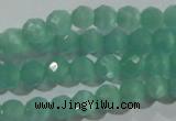 CCT345 15 inches 5mm faceted round cats eye beads wholesale