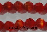 CCT374 15 inches 8mm faceted round cats eye beads wholesale