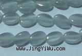 CCT601 15 inches 4*6mm oval cats eye beads wholesale