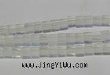 CCU01 15.5 inches 4*4mm cube opal beads wholesale