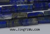 CCU721 15.5 inches 4*13mm cuboid lapis lazuli beads wholesale