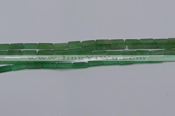 CCU733 15.5 inches 4*13mm cuboid green aventurine beads wholesale