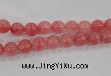 CCY100 15.5 inches 4mm round cherry quartz beads wholesale