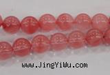 CCY102 15.5 inches 8mm round cherry quartz beads wholesale