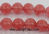 CCY105 15.5 inches 14mm round cherry quartz beads wholesale