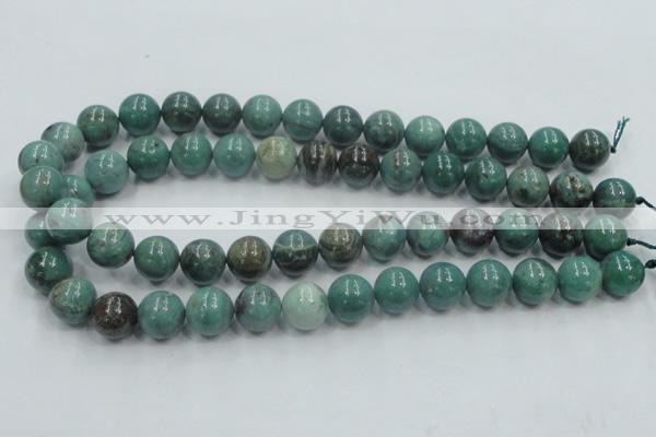 CDB02 15.5 inches 14mm round natural new dragon blood jasper beads