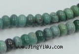 CDB05 15.5 inches 5*8mm rondelle natural new dragon blood jasper beads