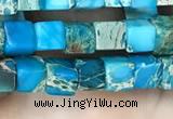 CDE1203 15.5 inches 4.5mm - 5mm cube sea sediment jasper beads