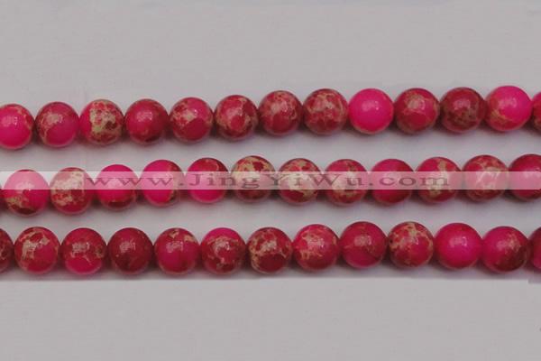 CDE2018 15.5 inches 18mm round dyed sea sediment jasper beads