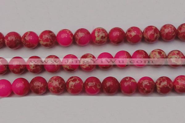 CDE2021 15.5 inches 24mm round dyed sea sediment jasper beads