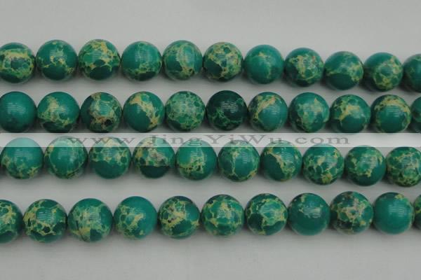 CDE2250 15.5 inches 20mm round dyed sea sediment jasper beads