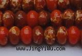 CDE2606 15.5 inches 15*20mm rondelle dyed sea sediment jasper beads