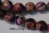 CDI697 15.5 inches 12mm round dyed imperial jasper beads