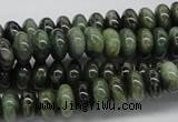 CDJ03 15.5 inches 5*10mm rondelle Canadian jade beads wholesale