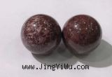 CDN1310 40mm round jasper decorations wholesale