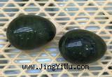 CDN354 35*50mm egg-shaped Canadian jade decorations wholesale