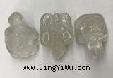 CDN430 28*45*22mm turtle white crystal decorations wholesale