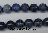 CDU103 15.5 inches 10mm round blue dumortierite beads wholesale