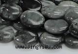 CEE16 15.5 inches 12*16mm oval eagle eye jasper beads wholesale