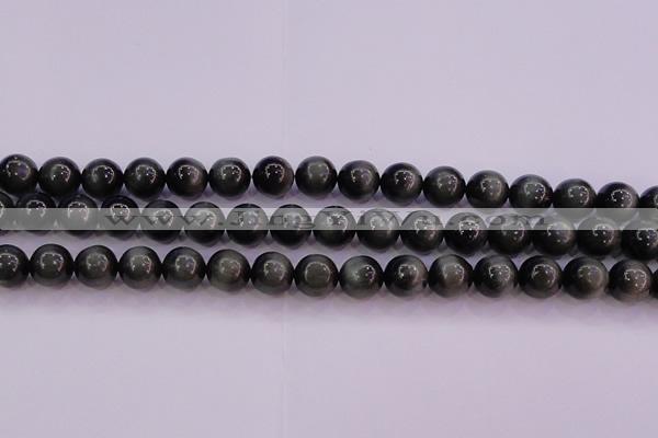 CEE504 15.5 inches 12mm round AAA grade green eagle eye jasper beads