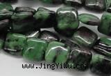 CEP14 15.5 inches 12*12mm square epidote gemstone beads wholesale