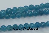 CEQ02 15.5 inches 6mm round blue sponge quartz beads wholesale