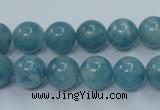 CEQ04 15.5 inches 10mm round blue sponge quartz beads wholesale
