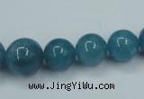 CEQ10 15.5 inches 8mm - 18mm round blue sponge quartz beads wholesale