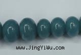 CEQ30 15.5 inches 7*10 – 15*20mm rondelle blue sponge quartz beads