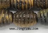 CFG1508 15.5 inches 15*20mm carved rice tiger eye beads