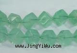 CFL100 15.5 inches 8*8mm cube natural green fluorite gemstone beads