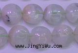 CFL1208 15.5 inches 10mm flat round green fluorite gemstone beads