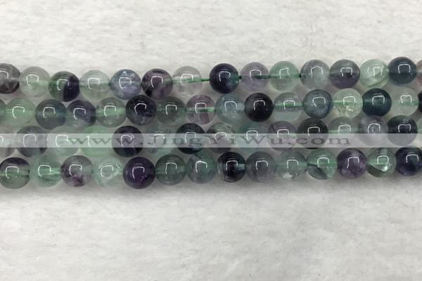 CFL1452 15.5 inches 8mm round fluorite beads wholesale