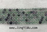 CFL1460 15.5 inches 4mm round A grade fluorite gemstone beads