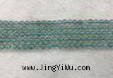 CFL1514 15.5 inches 4mm round blue fluorite gemstone beads