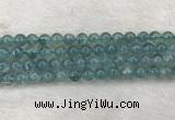 CFL1516 15.5 inches 8mm round blue fluorite gemstone beads