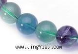 CFL16  A- grade 14mm round natural fluorite gemstone beads