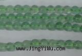 CFL601 15.5 inches 6mm round AB grade green fluorite beads wholesale