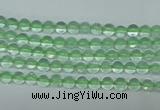 CFL610 15.5 inches 4mm round A grade green fluorite beads wholesale