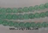 CFL851 15.5 inches 6mm round green fluorite gemstone beads