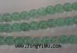 CFL852 15.5 inches 8mm round green fluorite gemstone beads